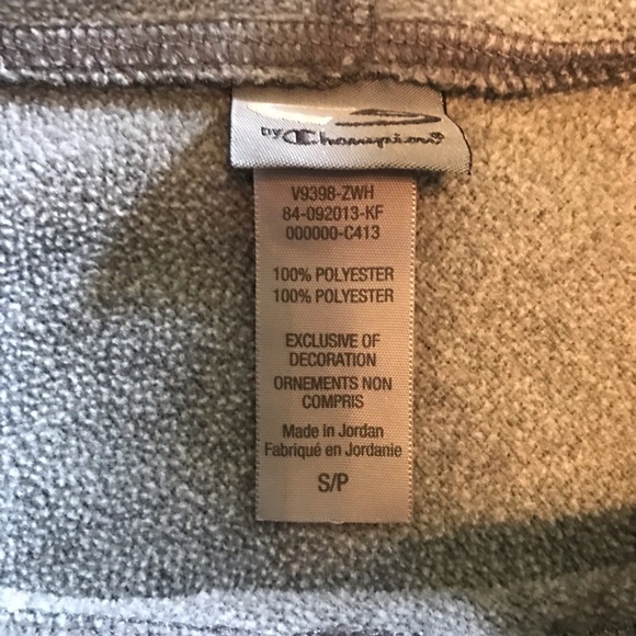 Champion Dark Light Grey Hoodie, EUC, S - Picture 16 of 16